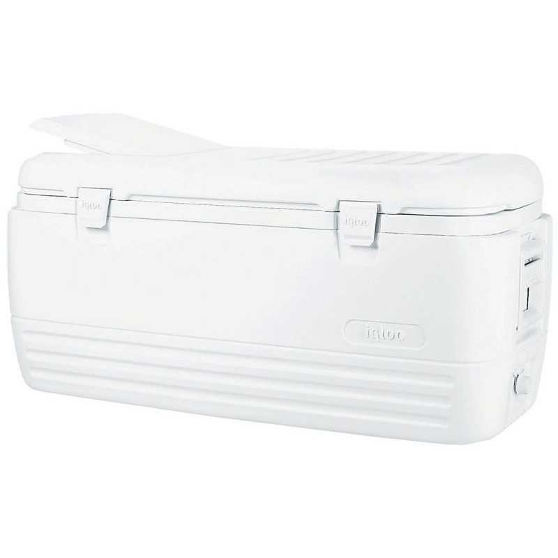 Ghiacciaia Portatile Igloo Box 150Qt 142L 1050x480x510mm 11,2Kg Bianco