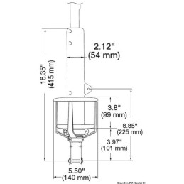 Avvolgitori Avvolgifiocco HOOD Sea Flex per Stralli fino a 6mm