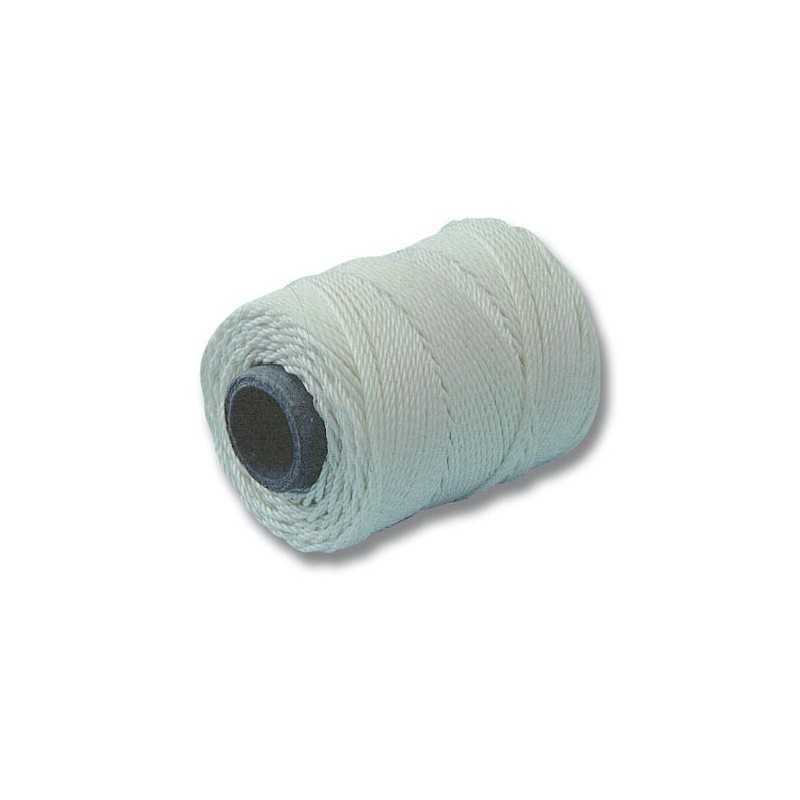 Rocchetto di filo per cucire vele 1mm Bobina da 50mt Bianco