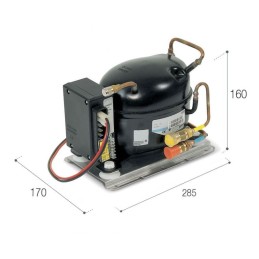 Vitrifrigo Unità refrigerante per condensatori ND 50 CFS GR 12-24V