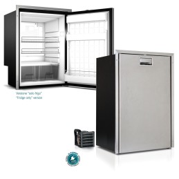 Vitrifrigo C130LAX OCX2 Frigo-freezer Inox 130lt 12/24V Unità Esterna