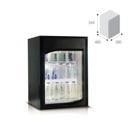 Vitrifrigo C 420 V Frigobar 40lt 220/240V da incasso con porta a vetro