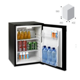 Vitrifrigo HC40 Frigobar 40lt 220/240Vac da incasso Porta pannellabile