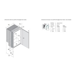 Vitrifrigo C180 OCX2 Frigo Monoporta Singolo inox 157l 12-24V