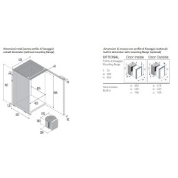 Vitrifrigo C130LA Frigo-freezer 130lt 12/24V Unità Esterna con piastra