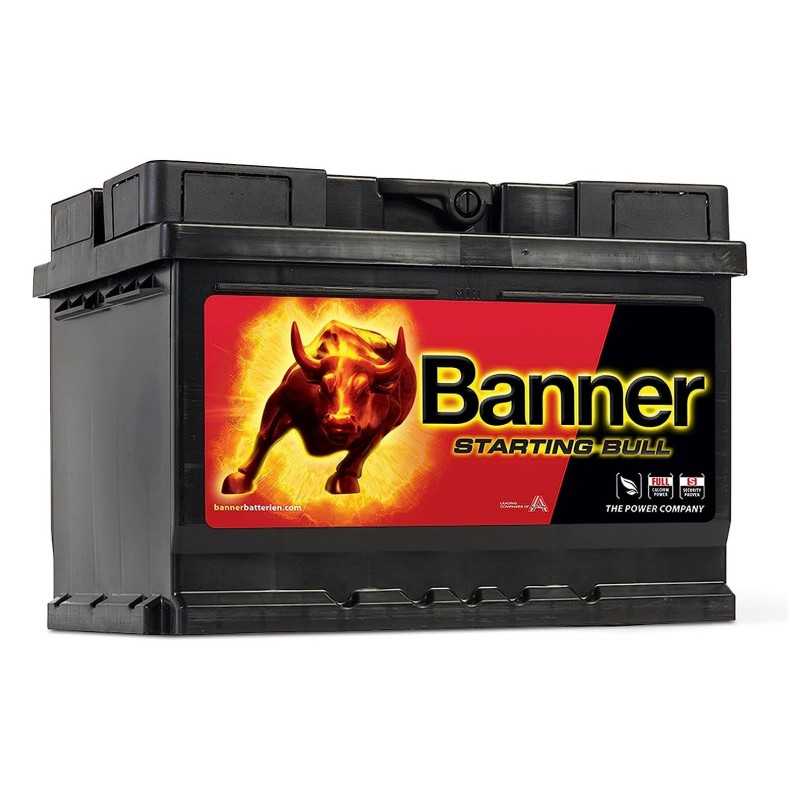 Batteria Banner 12V 72Ah Starting Bull con spunto 650A