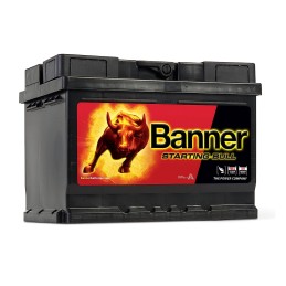 Batteria Banner 12V 62Ah Starting Bull con spunto 510A