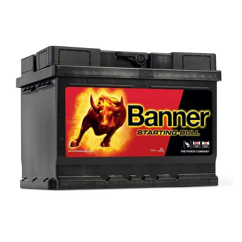 Batteria Banner 12V 62Ah Starting Bull con spunto 510A