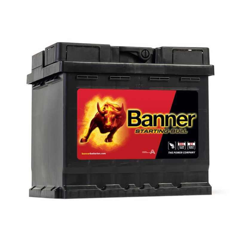 Batteria Banner 12V 50Ah Starting Bull con spunto 400A