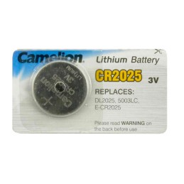 Camelion CR2025 Batterie a bottone al litio 3V 5pz Orologio Pila