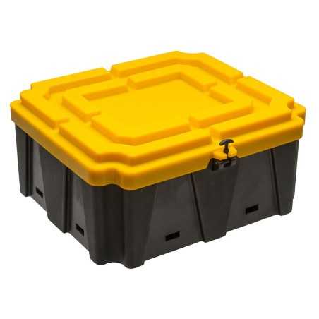 Cassetta in plastica porta batterie 660x720x330h mm FNI3927674