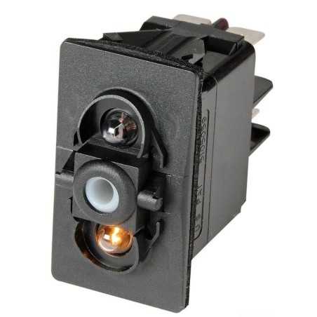 Interruttore Contura II ON-OFF 12V 4 terminali LED rossi 12V OS1419201