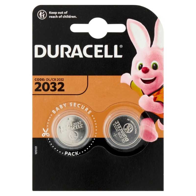 Duracell CR2032 Blister Batterie a moneta al litio 3V 2-Pack