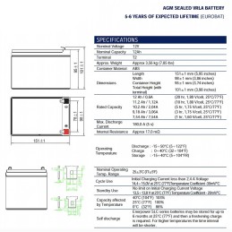 Enerpower SLC 12-12 Batteria AGM 12V 12Ah C20 N150520017700