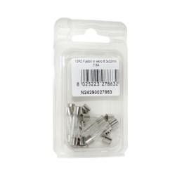 Kit 10 Fusibili in vetro 7.5A 6.3x32mm per strumentazione N24290027863