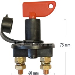 Staccabatterie Marino 12-24V 100A SeaTop con 2 chiavi