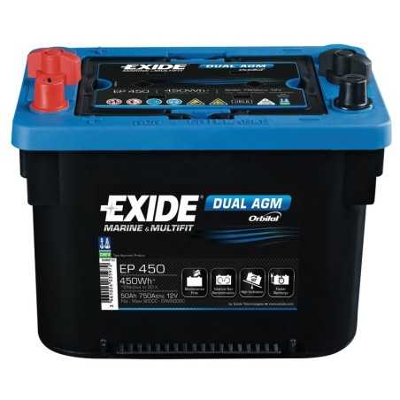 Batteria EXIDE Maxxima con tecnologia AGM 50Ah 12V OS1240603