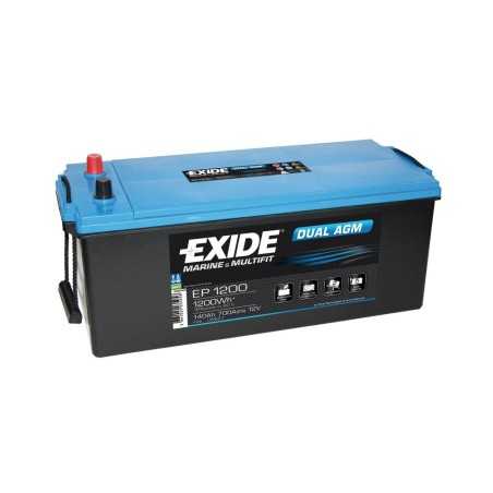 Batteria EXIDE Agm per servizi ed avviamento 140Ah 12V OS1241203