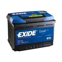 Batterie EXIDE Excell 12V 50Ah per avviamento OS1240301