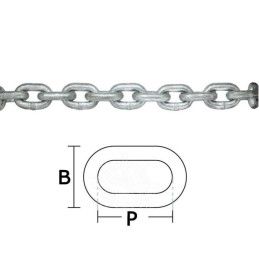 Catena calibrata Zincata Alta Resistenza G40 Ø 10mm 75mt MT011001175