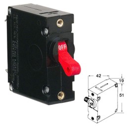 Interruttore Airpax magnetoidraulico 12/220V 10A N51324700803