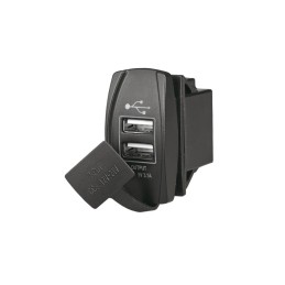 Presa di corrente 12/24V con doppia USB OS1419560