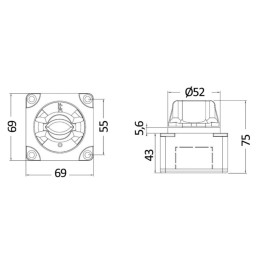 Interruttore Deviatore MKII Batterie 300A OFF-1-BOTH-2 N50620701150