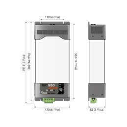 Quick Caricabatterie SBC NRG+ Medium 950 FR 40A 24V 3 Uscite