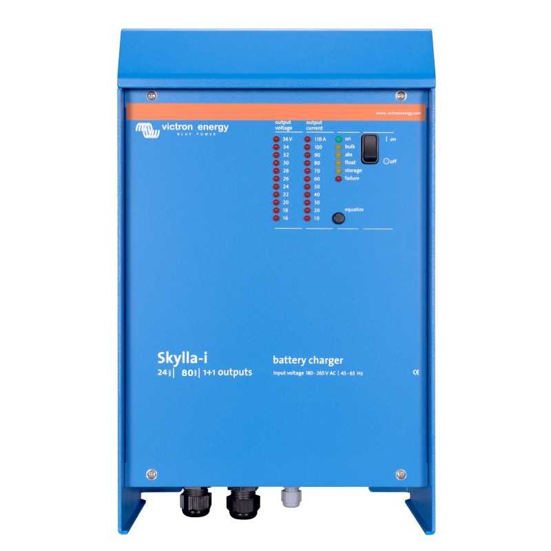 Victron Energy Serie Skylla -i Carica batterie 24V 80A due uscite