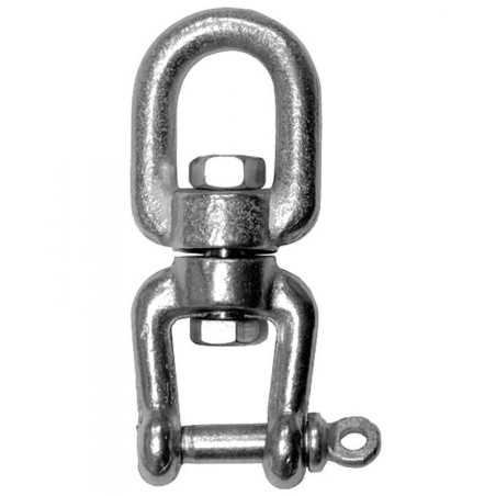 Girella in acciaio Inox - Occhio-forcella - Perno 5 mm N12401802670