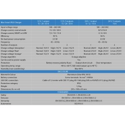 Victron Blue Smart 12/30/3 Caricabatterie 12V 30A IP22 3 uscite