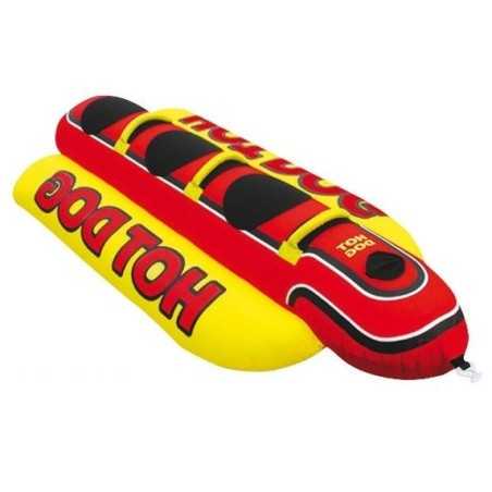 Gonfiabile Traino Banana KWIK TEK Airhead Hot Dog 260x110cm 3 Persone