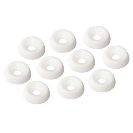 Kit 10 pezzi Sottoviti in nylon bianco 5x15mm N120490012000631