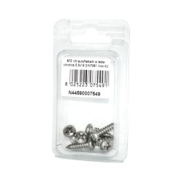 Viti autofilettanti a testa cilindrica DIN7981 Inox A2 5,5x19mm 8pz