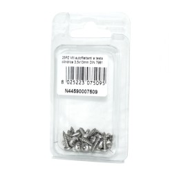 Viti autofilettanti a testa cilindrica DIN7981 Inox A2 3,5x13mm 25pz