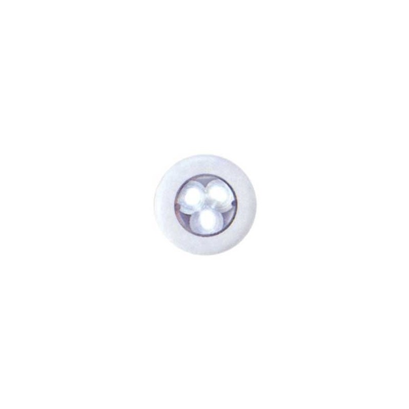 Plafoniera a LED ad incasso 3 led 0.22W Luce bianca N52127002362