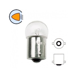 Lampadina sferiche 24V 10W Attacco Unipolare Ba15s N50227502236