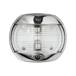 Luci di via Compact 12 Inox Bianco 225° Prua 12V 10W 75x62,5x41mm