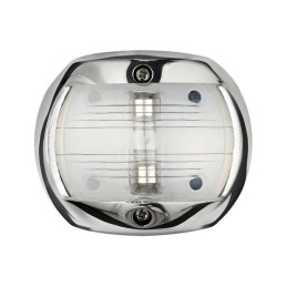 Luci di via Compact 12 Inox Bianco 135° Poppa 12V 10W 75x62,5x41mm