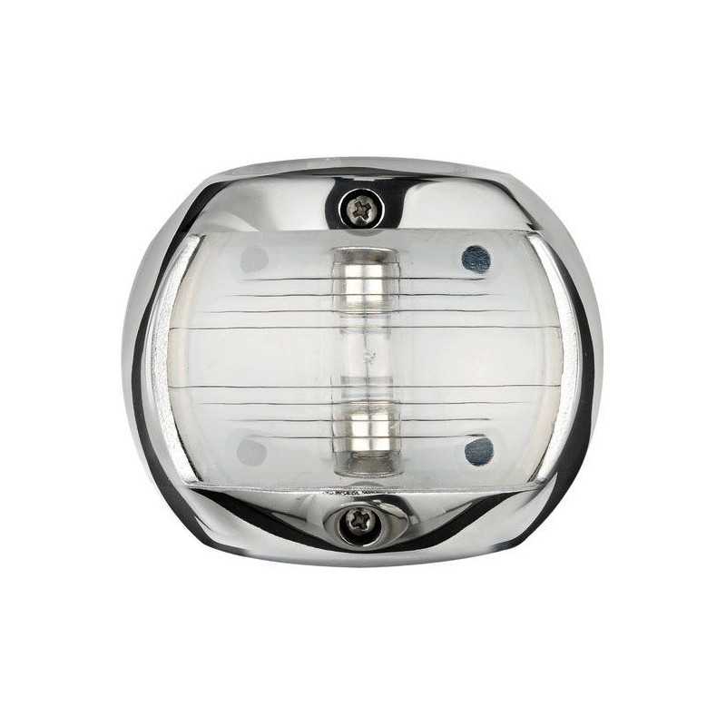 Luci di via Compact 12 Inox Bianco 135° Poppa 12V 10W 75x62,5x41mm