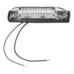 Luce a LED da Interno in Plastica 12V 0.03A Trasparente 95x14,5mm