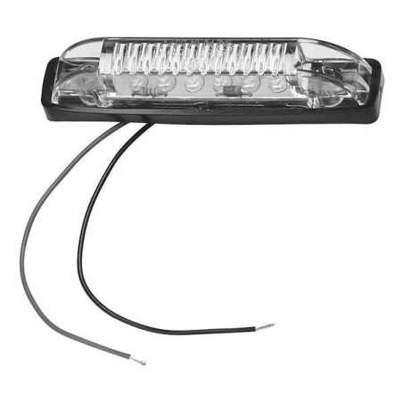 Luce a LED da Interno in Plastica 12V 0.03A Trasparente 95x14,5mm