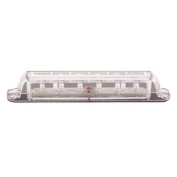 Luce a LED da Interno in Plastica 12V 6LED Luce Bianco 140x17x24Hmm