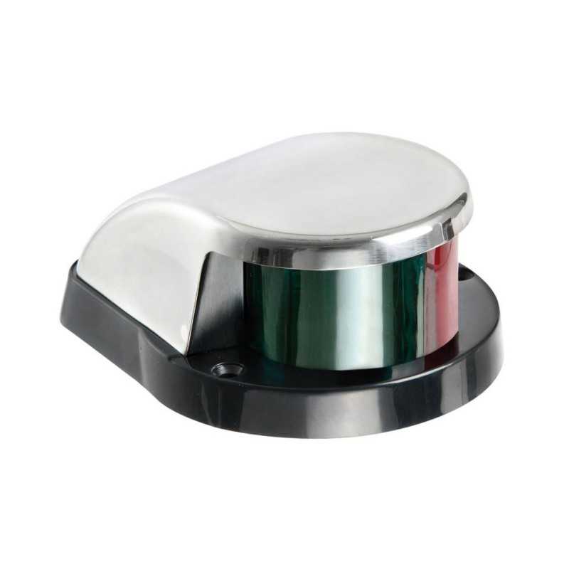 Luce di via a LED Rossa Verde di prua 12/24V 2,4W 50Lm OS1150102