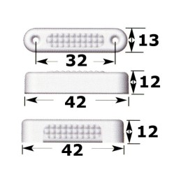 Luce di cortesia ATTWOOD 4 LED Blu 12V 1W 42mm OS1363431