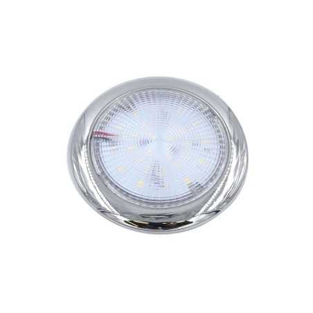 Plafoniera a LED 12V 3.2W 100 Lumen 3500K 16LED 94mm Luce Bianco