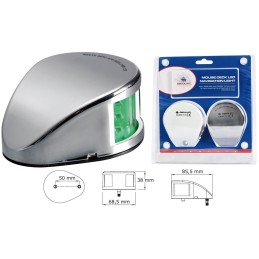 Fanale di via a LED Mouse Deck Verde 112,5° destro 12V OS1103722