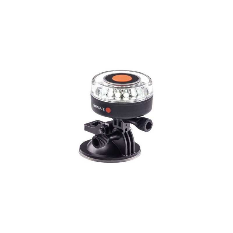 Lampada Navisafe 360° Bianca supporto a ventosa OS1113906