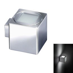 Quick Applique LED Alluminio QB FIXED 2+2W IP40 2 LED Bianco Caldo