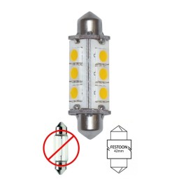 Lampadina a 12LED 10-15V 3W 3000K Bianca Calda 12SMD-5050 N50227550352